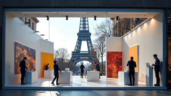 Professionnel de la fabrication de stands d'exposition à Paris