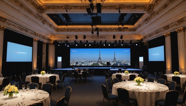 Prestataire audiovisuel événementiel à paris : l'expertise qui fait la différence